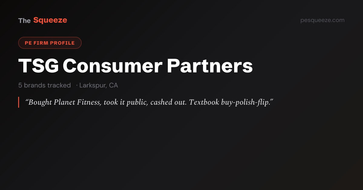 Brands Owned by TSG Consumer Partners | The Squeeze